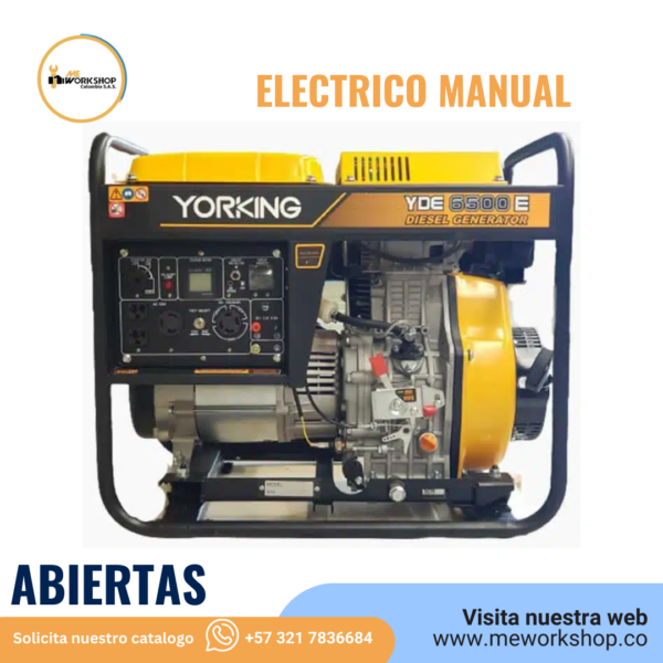 Planta Eléctrica Abierta YDE6500E